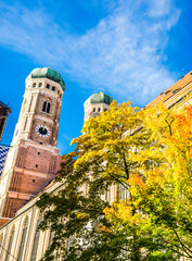 Church of Our Lady in the city center of Munich