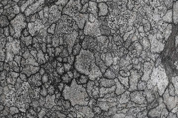 texture of rock in grey and black