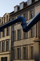 Pipeline in the city of Berlin