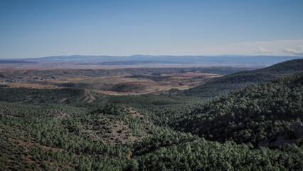 Albarracín is a small town in the hills of east-central Spain, above a curve of the Guadalaviar River.