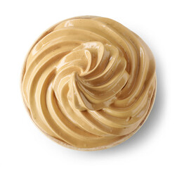 whipped coffee caramel dessert