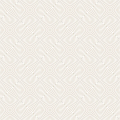 Ethnic Scandinavian Linear Seamless Pattern Vector Vintage White Abstract Background. Weaving Thin Curved Lines Elegant Endless Wallpaper. Decorative Ornamental Viking Style Repetitive Subtle Pattern