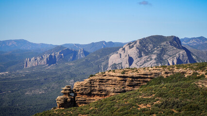 The Mallos de Riglos (English: Mallets of Riglos)[1] are a set of conglomerate rock formations,...