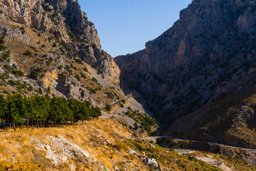 Mountain view, Heraklion District, Crete Island, Greece