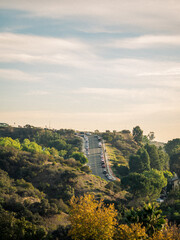 road up a hill