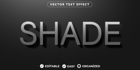 Shade Text Effect,Fully Editable Font Text Effect