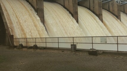 dam on the river