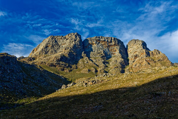Mountains overlooking Mitchell's Pass, S Africa