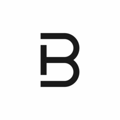 BT Initial Modern logo design inspiration
