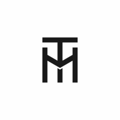 TM Initial Modern logo design inspiration