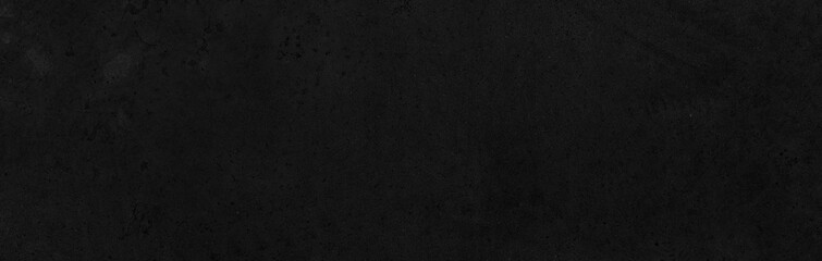 Panorama of Dark grey black slate background or texture. Black granite slabs background.