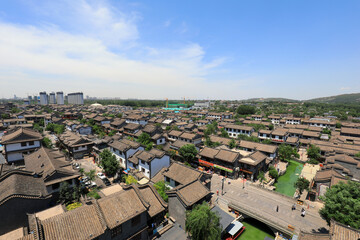 Obraz premium Chinese traditional residential architecture, North China