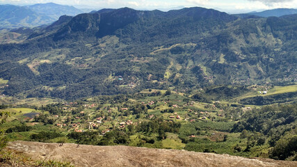 landscape with mountains