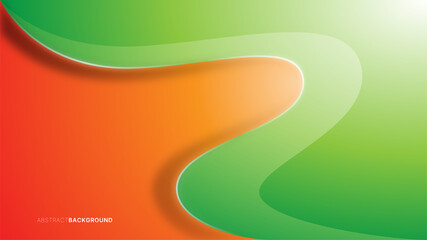 Abstract fluid background with colorful shape
