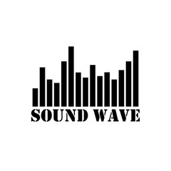 Fototapeta premium Sound waves vector illustration design
