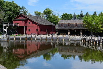 Obraz premium house on the lake