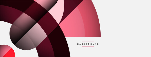 Obraz premium Trendy shapes, color minimal design composition, lines and shadows for wallpaper banner background or landing page