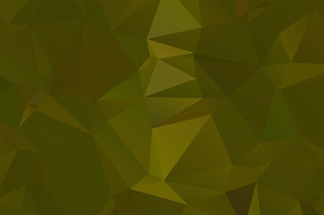 Obraz premium brass color geometric pattern triangles polygonal design for web and background, application