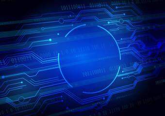 Circuit technology background with hi-tech digital
