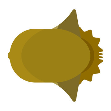 recommend clip art: The illustration of Mola mola fish icon vector logo. Suitable for iconic logo.