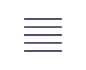 Menu flat icon. Thin line signs for design logo, visit card, etc. Single high-quality outline symbol for web design or mobile app. Siign outline pictogram.