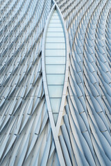 Obraz premium Exterior of modern architecture. Building abstract background pattern