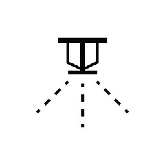 emergency fire icon fire sprinklers