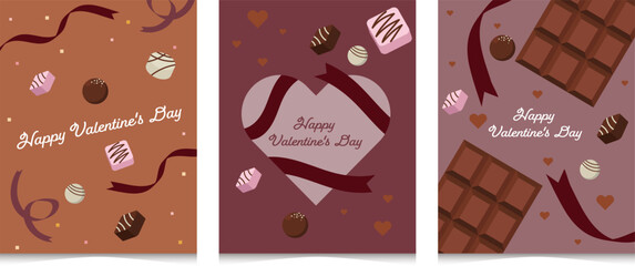 バレンタインデー　イラスト　Valentine's day  