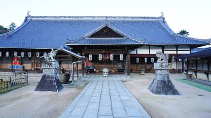 Naklejka premium 広島県、宮島の風景