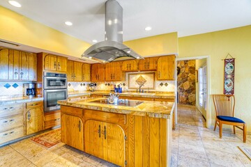 Warm Kitchen Interior