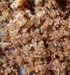 Close-up of condiment as background.