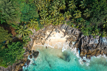 Freedom beach secret beach in Phuket Thailand