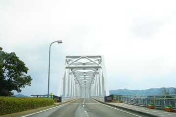 日本 長崎 新上五島 若松大橋 トラス橋
