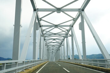 日本 長崎 新上五島 若松大橋 トラス橋
