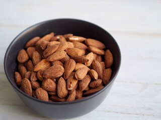 bowl of almonds