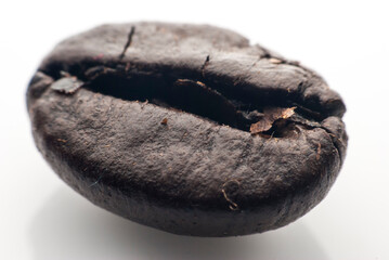 Obraz premium Coffee beans on white background.