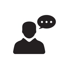 Business communication icon ( vector illustration )