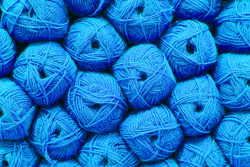 Abstract diy background. Ball of wool. Beautiful colored wools ball. Wool texture. Skeins of yarn. Natural material for knitting, creative idea.