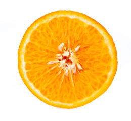 slice of orange isolated on white background - 479498494