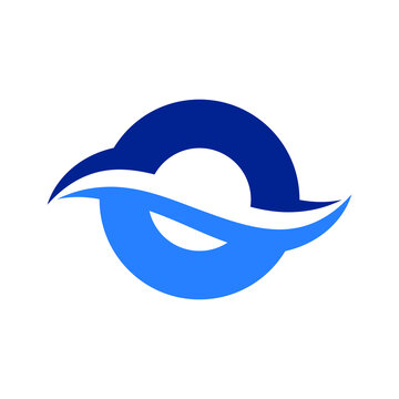 Ocean Logo can be used for company, icon, etc