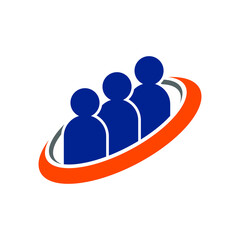 People logo can be used for company, community, icon, etc