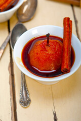 poached pears delicious home made recipe