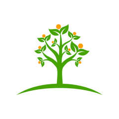 Tree Logo can be used for company, icon,  etc