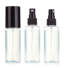 Collection of Spray bottle isolated on white background