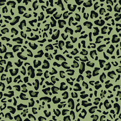 Leopard pattern. Vector. Tiger, jaguar, lion.
