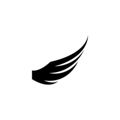 Wing illustration logo vector design