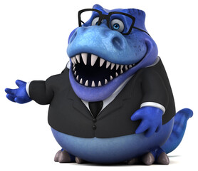 Fun Trex - 3D Illustration © Julien Tromeur