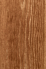 Wood texture background. Dark brown surface of an old wooden door or floor.