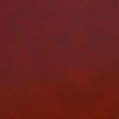 Fototapeta premium Dyed cowhide. Close-up of crumpled grainy artificial leather, painted in red. 3D-rendering