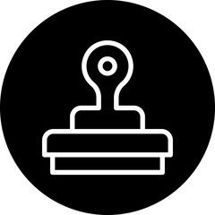 stamp glyph icon